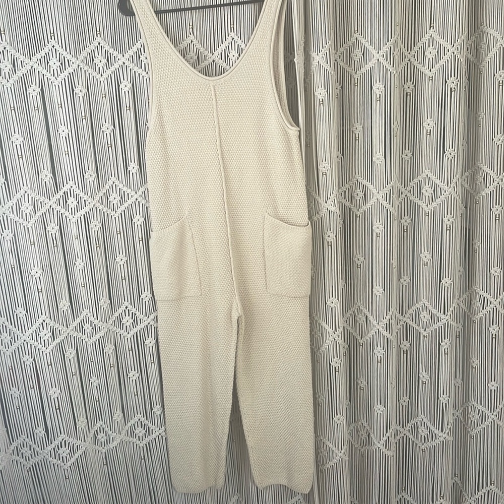 Free people Hailee sweater jumpsuit
